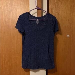 American Eagle Outfitters Navy Short Sleeve Tee